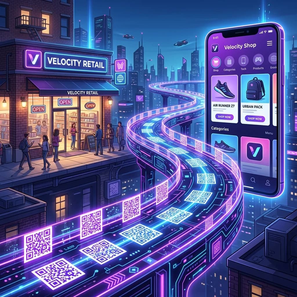 O2O Strategy: Connecting Physical Stores and E-commerce Platforms via Dynamic QR Codes