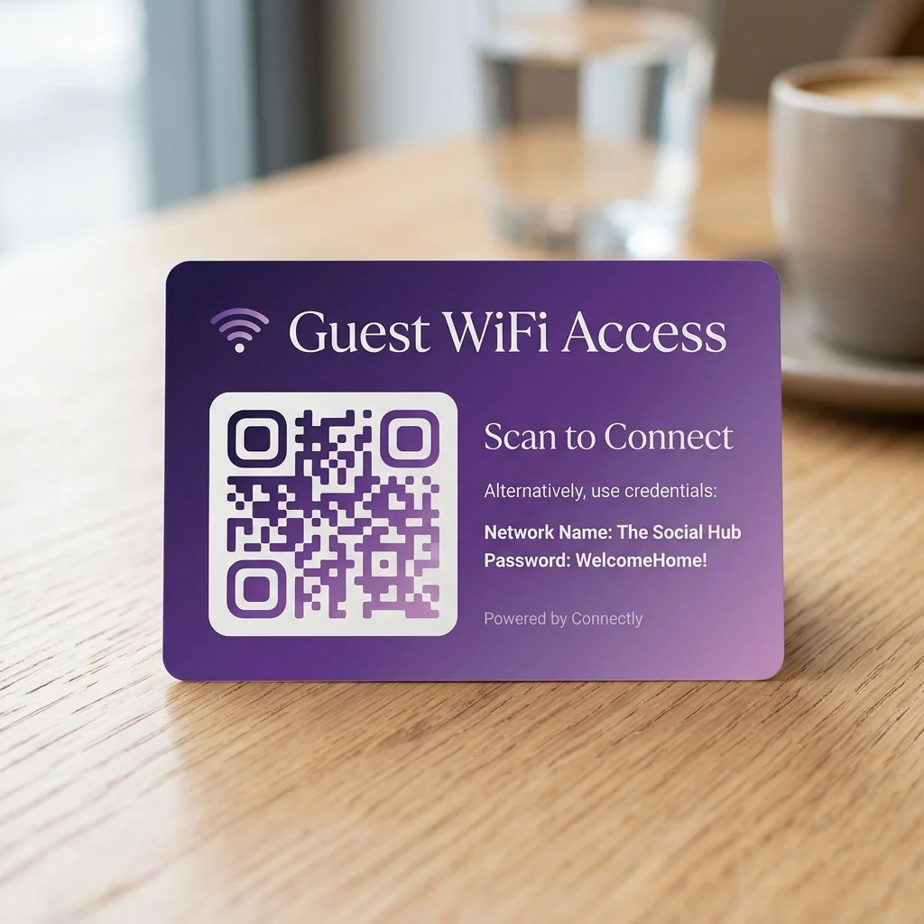 Optimizing Network Connection with a Unified QR Code