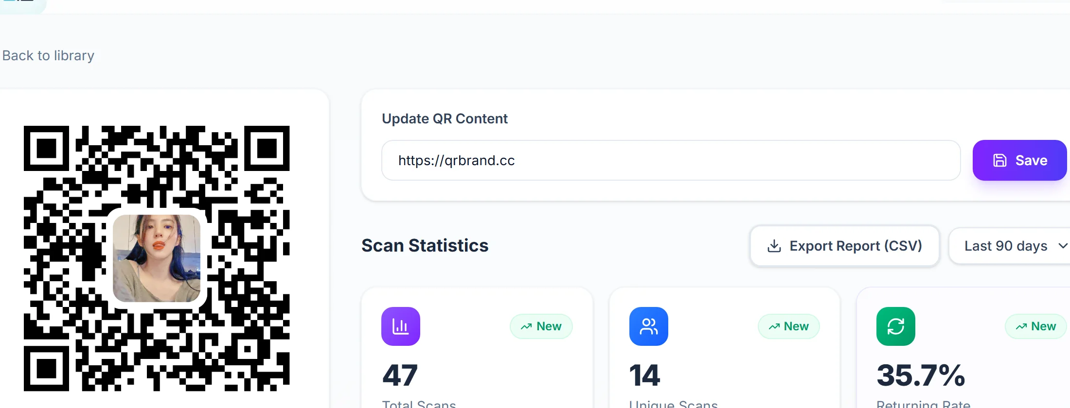 Managing and Analyzing Dynamic QR Codes