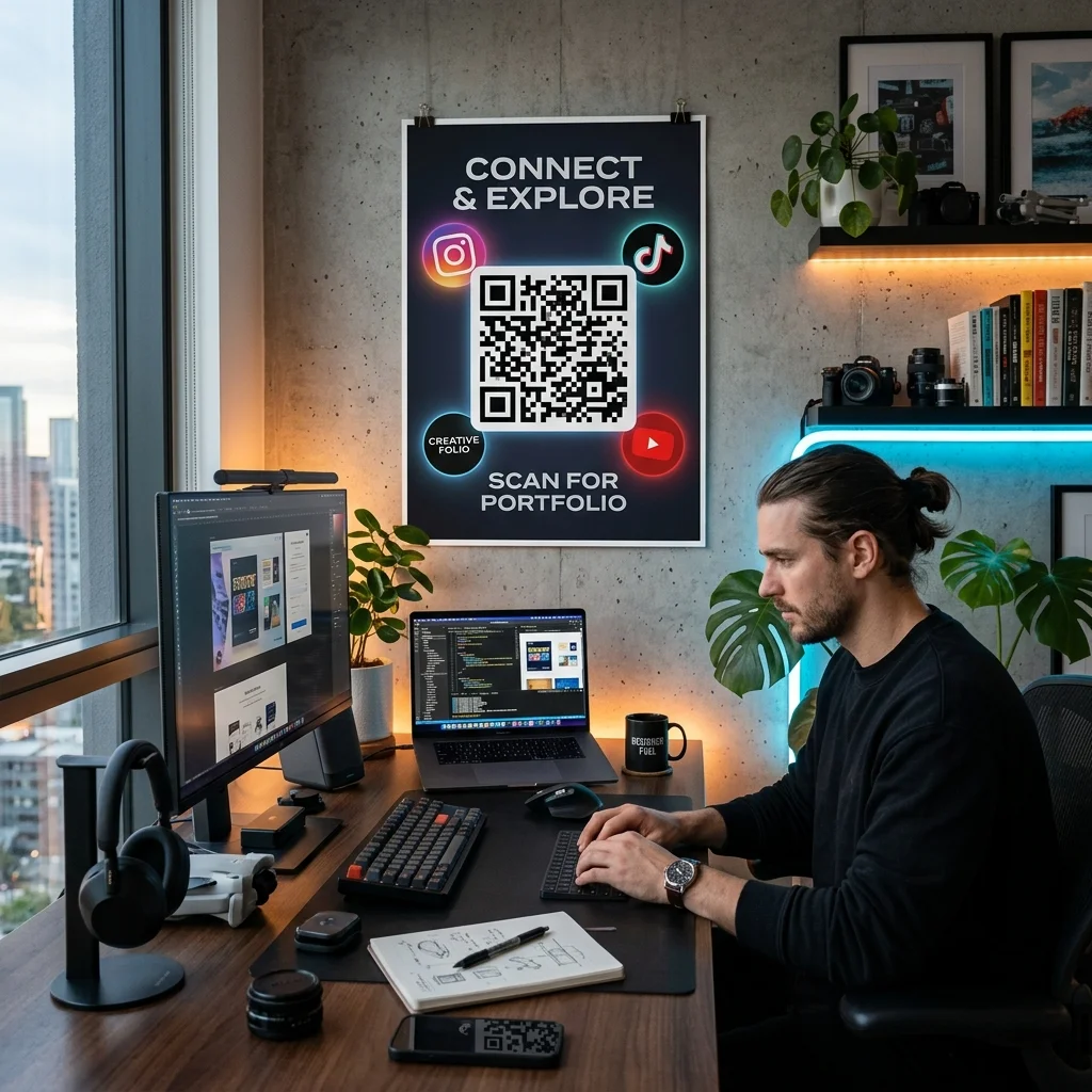 How to Create a Social Media QR Code (Link-in-Bio QR Code)