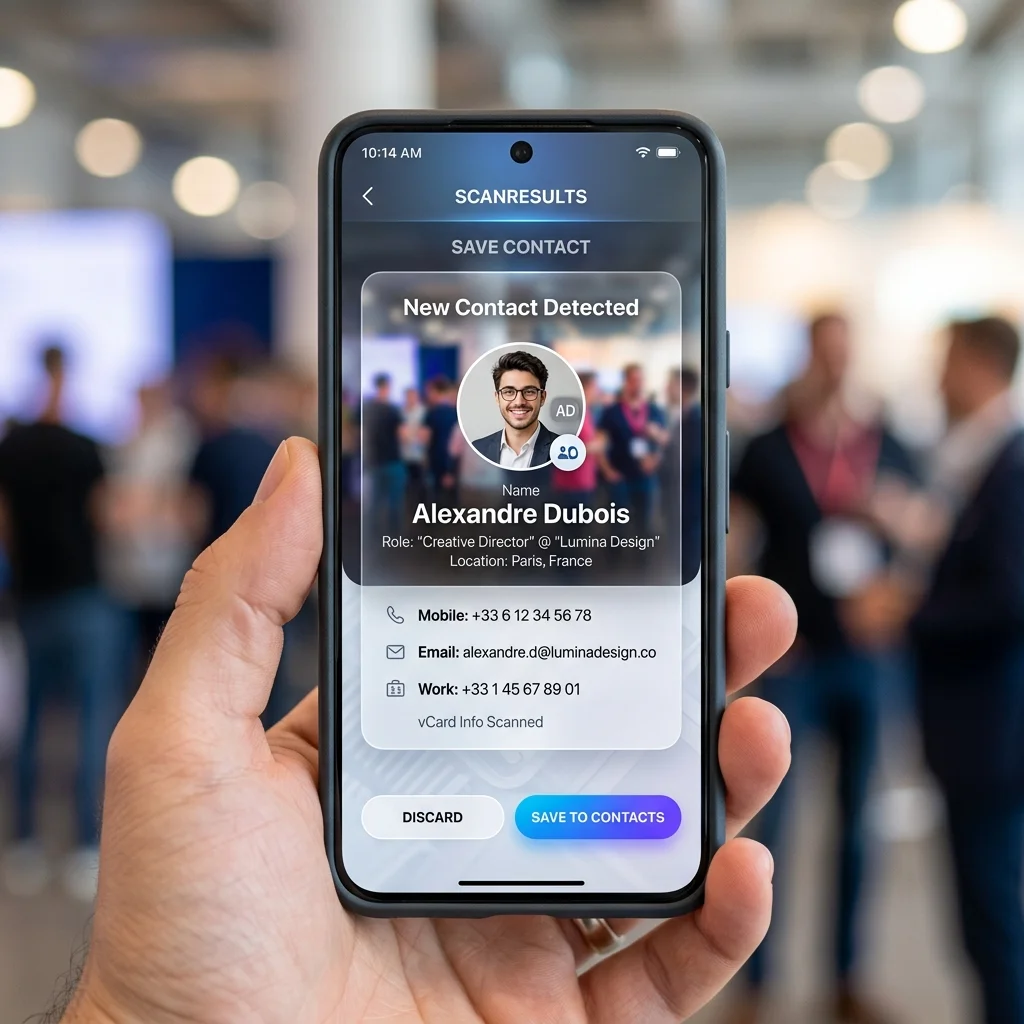 The Core Difference of vCard QR Codes